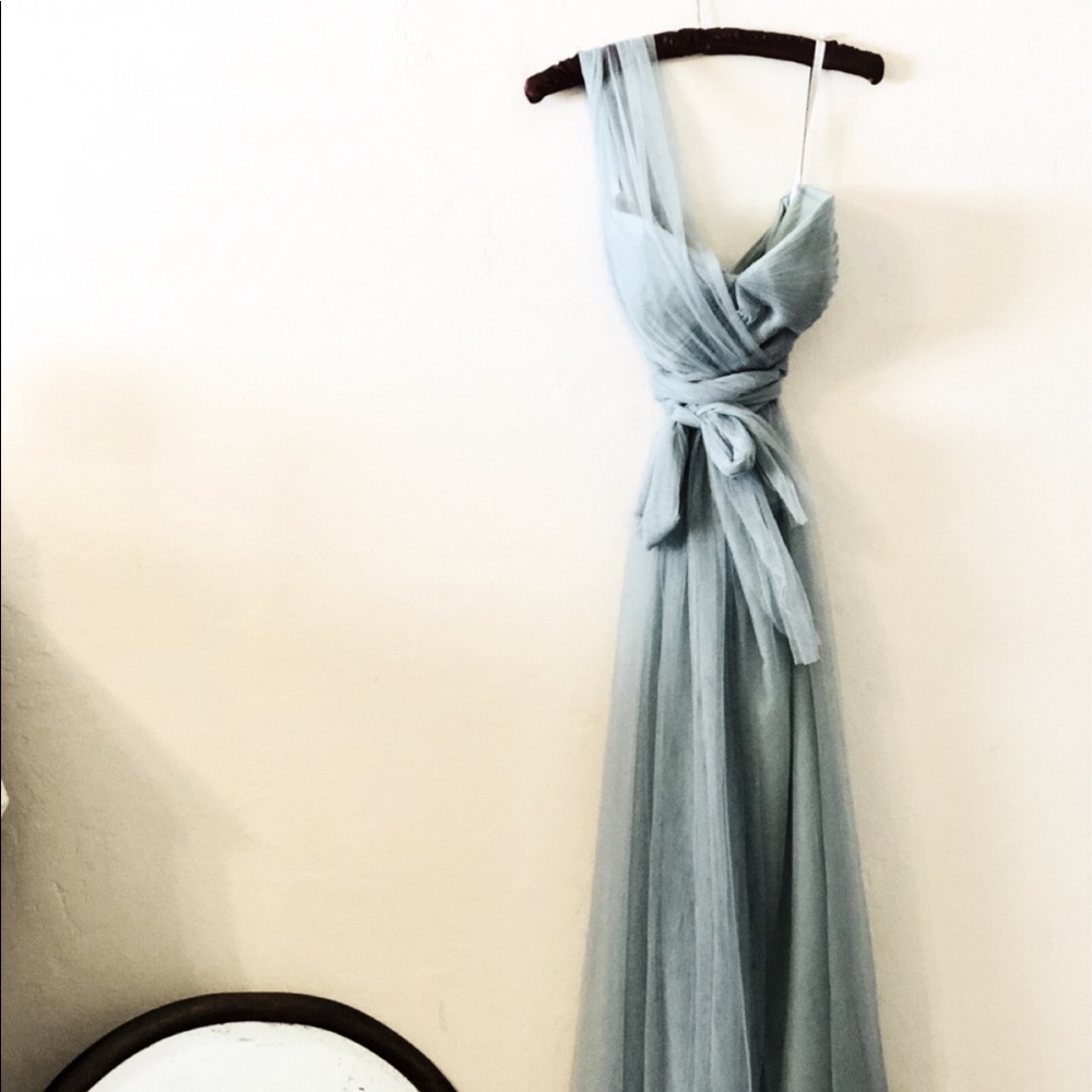 Jenny Yoo Annabelle Gown Ciel Blue Ethereal Tulle